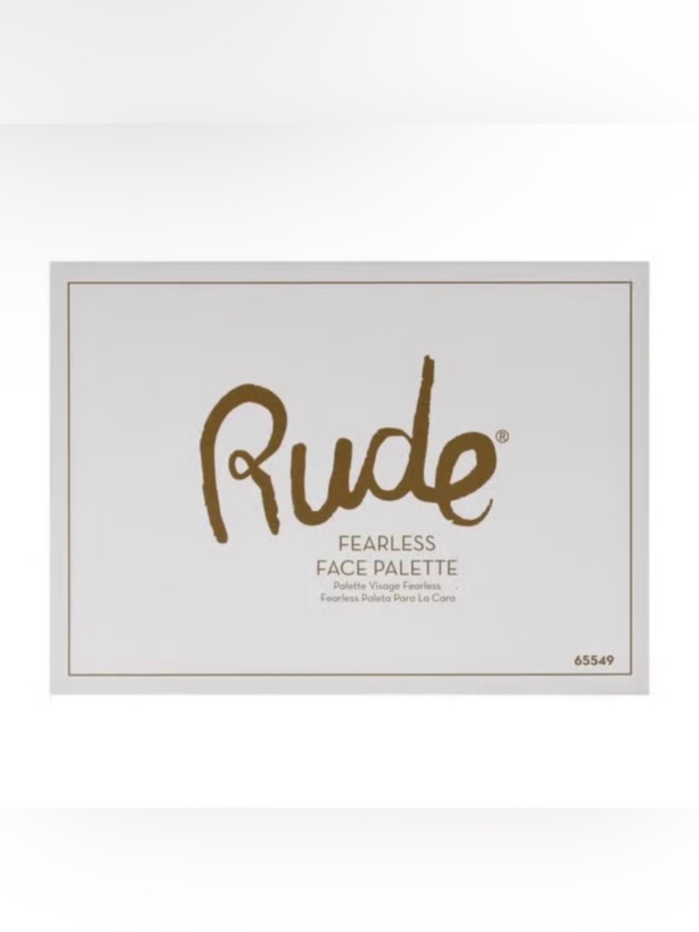 Rude Cosmetics Fearless Face Palette - NWT